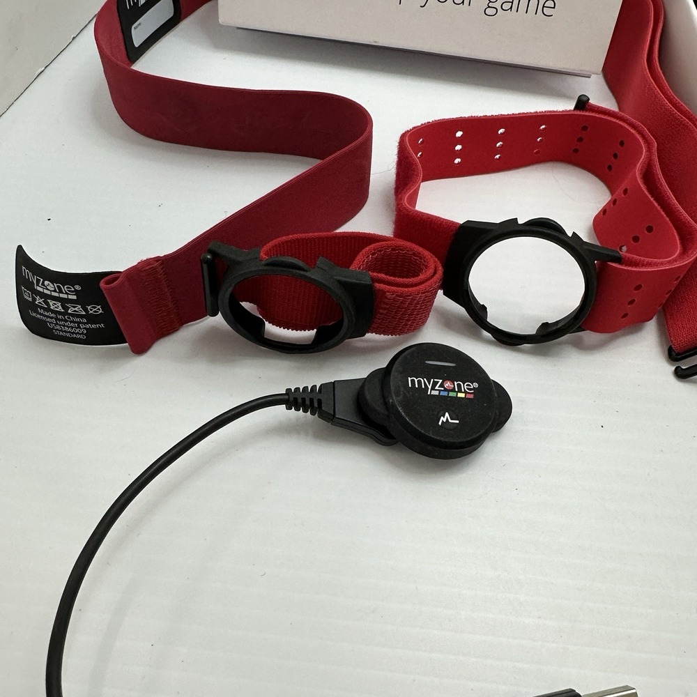 Myzone MZ-Switch + OTBeat Burn 2 & 3 HR Monitors Lot Chest Arm Strap Bundle READ - Picture 10 of 15